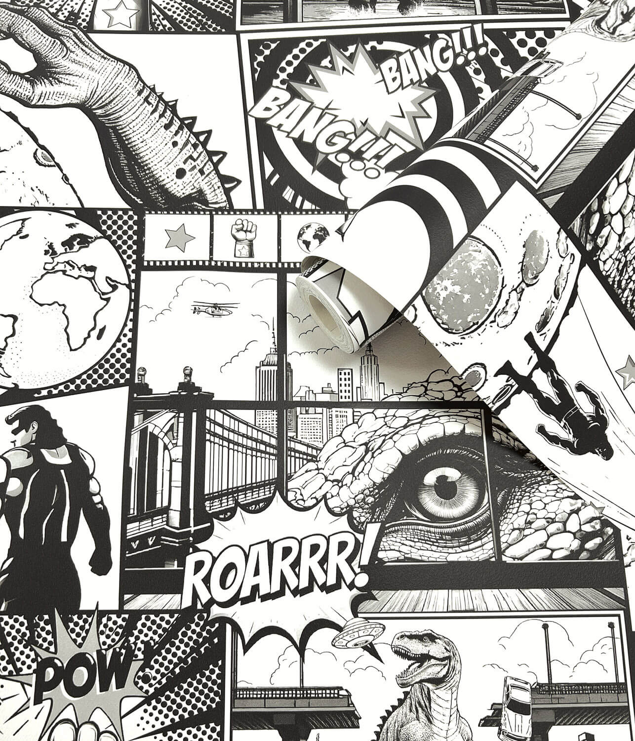 Holden Adventure Awaits - 14075 - City Hero Black/White