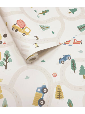 Holden Adventure Awaits - 14080 - Roundabout Road Cream/Multi