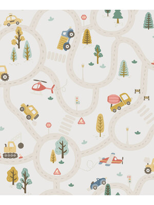 Holden Adventure Awaits - 14080 - Roundabout Road Cream/Multi