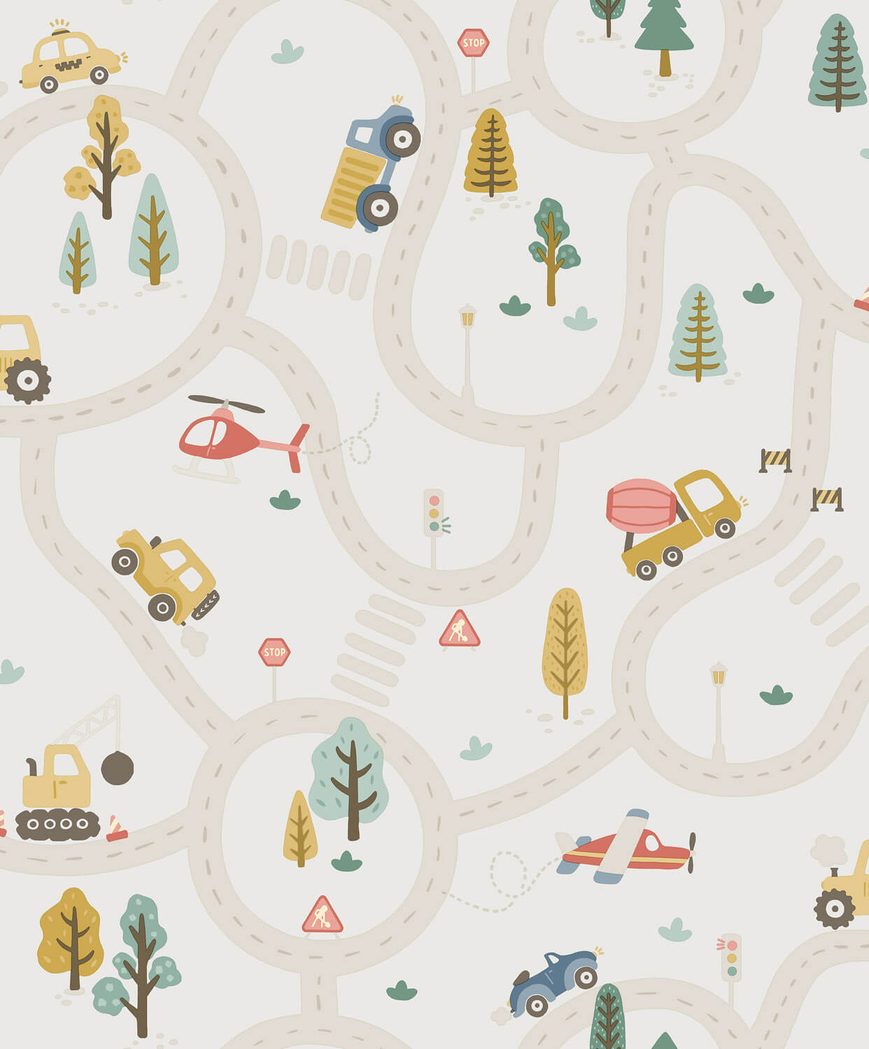 Holden Adventure Awaits - 14080 - Roundabout Road Cream/Multi
