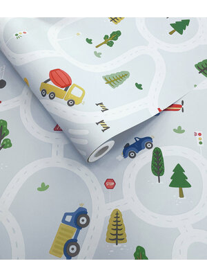 Holden Adventure Awaits - 14082 - Roundabout Road Light Blue