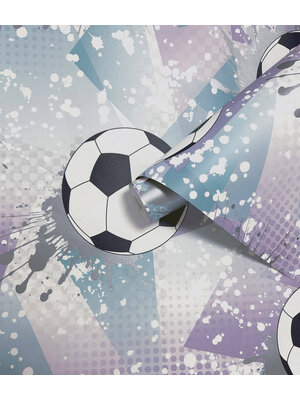 Holden Adventure Awaits - 14091 - Football Frenzy Lilac/Silver