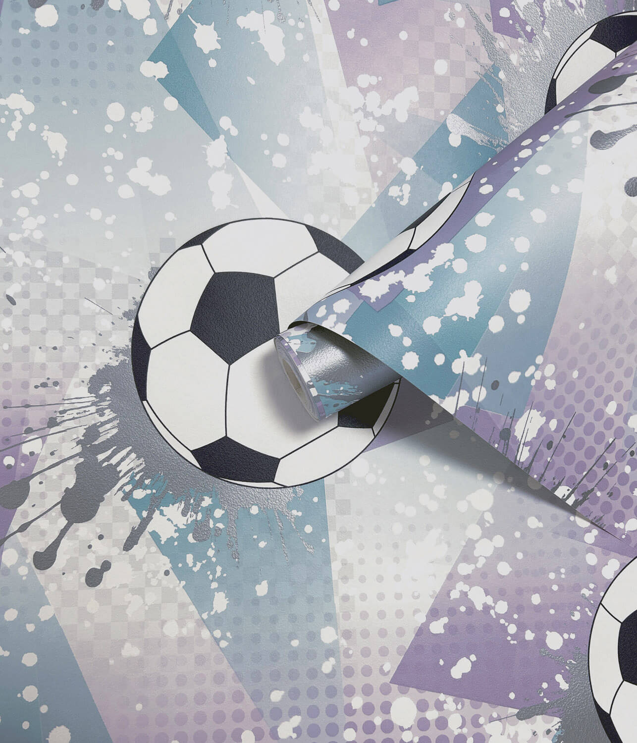 Holden Adventure Awaits - 14091 - Football Frenzy Lilac/Silver