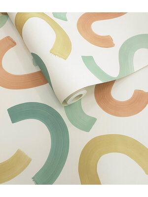 Holden Adventure Awaits - 14111 - Curly Confetti Teal/Ochre/Orange