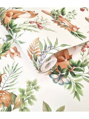 Holden Adventure Awaits - 14123 - Forest Friends Cream/Multi