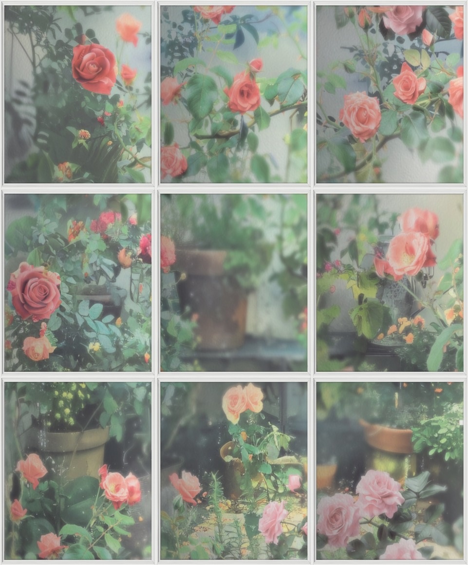 Dutch Illusion - M899-04 - Rozen/Ruit Groen/Roze