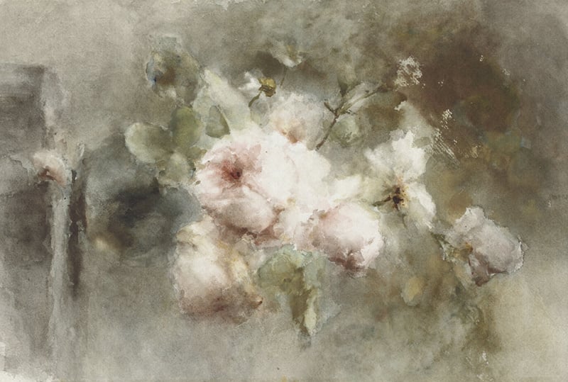 Dutch Painted Memories 1 - 8030 - Vase with Roses