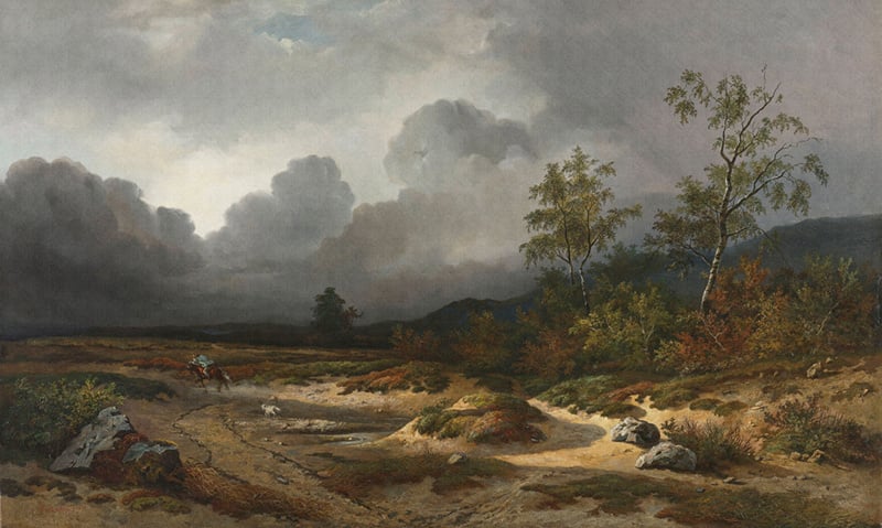 Dutch Painted Memories 1 - 8032 - Approaching Thunderstorm