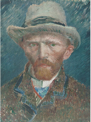 Dutch Painted Memories 1 - 8015 - Self Portrait Vincent van Gogh