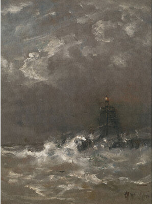 Dutch Painted Memories 1 - 8017 - Lighthouse