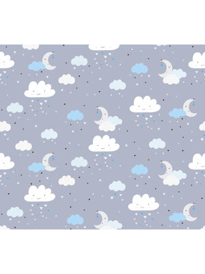 AS Creation Little Love blauw behang | 381252