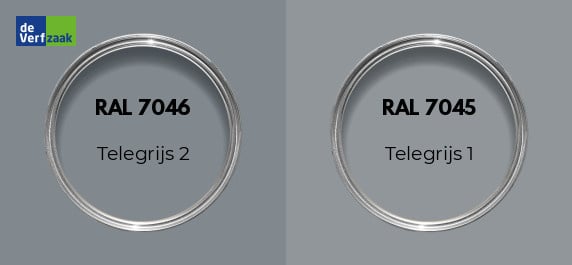 RAL 7046 vs RAL 7045