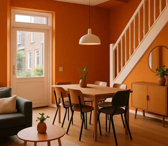 RAL 1007 interieur