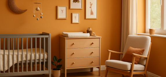 RAL 1007 babykamer