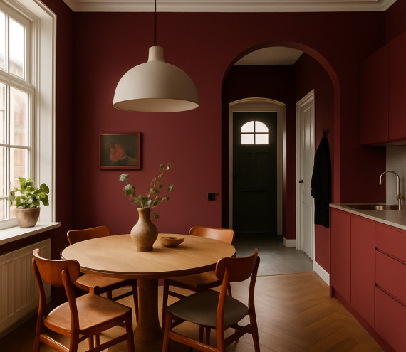 RAL 3011 interieur