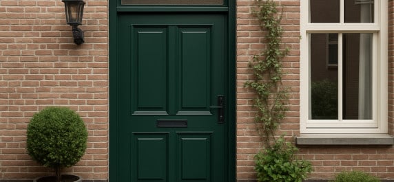 RAL 6002 deur