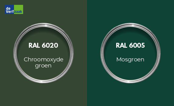 RAL 6020 vs RAL 6005