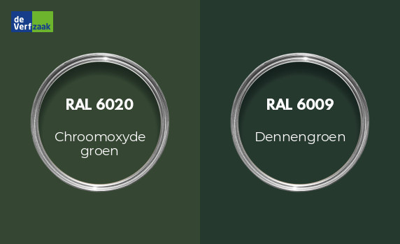 RAL 6020 vs RAL 6009
