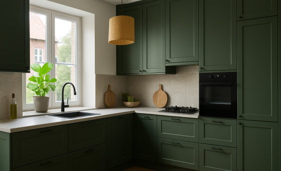 RAL 6020 keuken