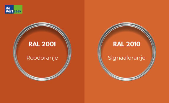 RAL 2001 vs RAL 2010