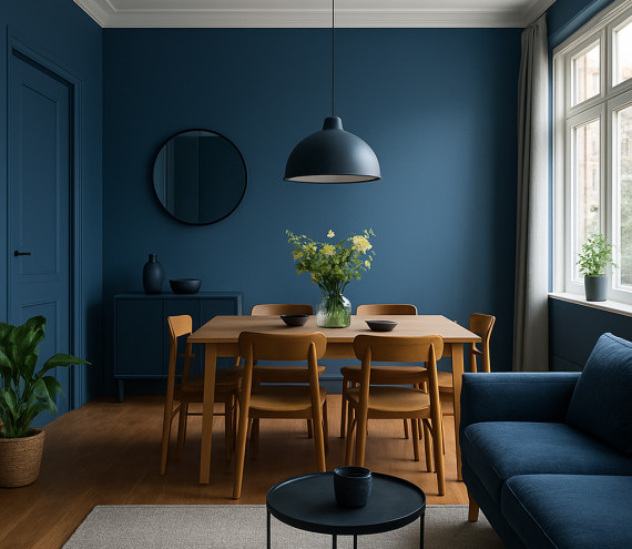 RAL 5007 interieur