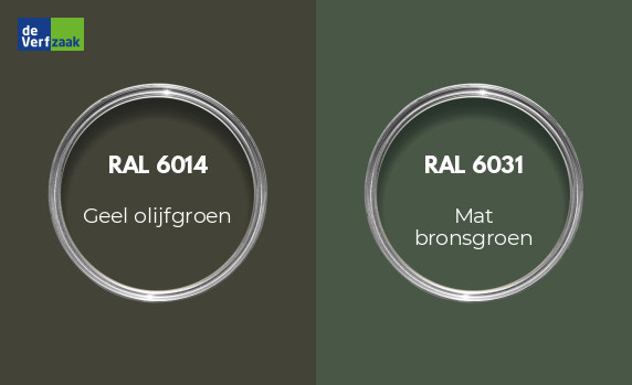 RAL 6014 vs RAL 6031