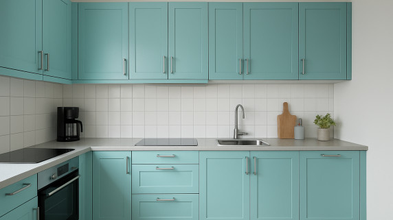 RAL 6027 keuken