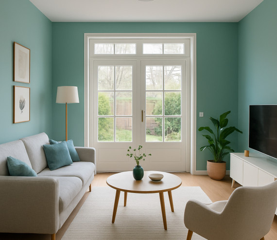 RAL 6027 interieur