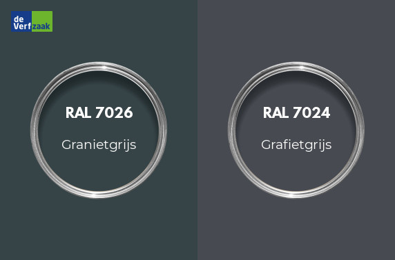 RAL 7026 vs RAL 7024