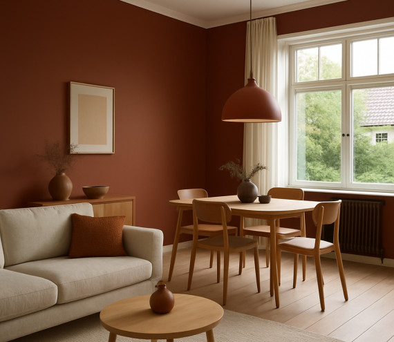RAL 8012 interieur