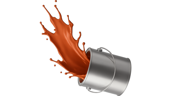 RAL 8023 voorbeeld