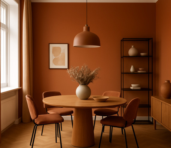RAL 8023 interieur