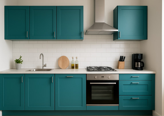 RAL 5018 keuken