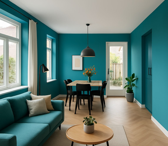 RAL 5018 interieur