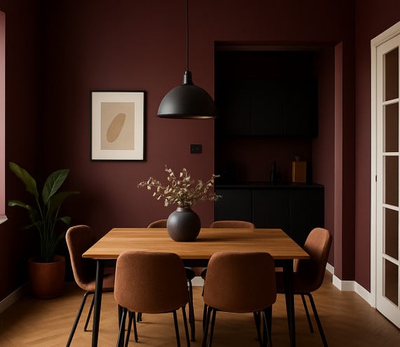 RAL 3007 interieur