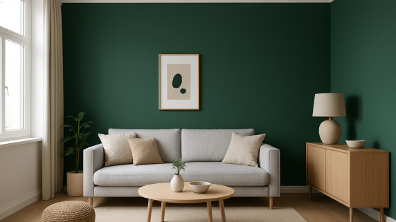 RAL 6028 matte muurverf