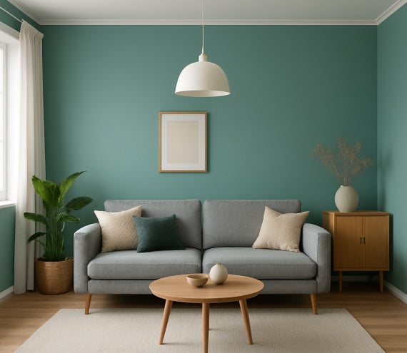 RAL 6034 interieur