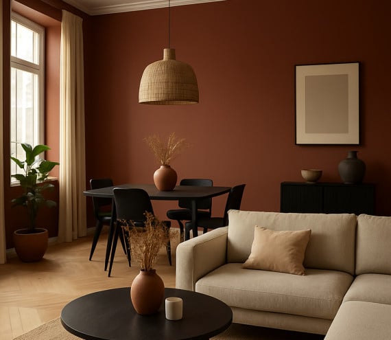 RAL 8002 interieur