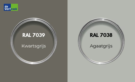 RAL 7039 vs RAL 7038