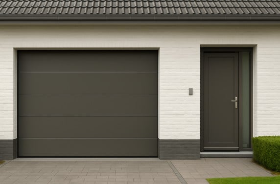 RAL 7039 garagedeur