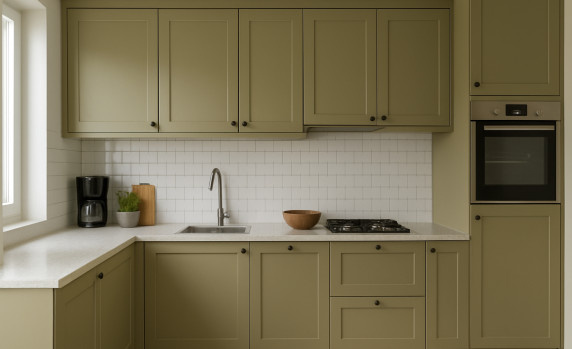 RAL 1020 keuken
