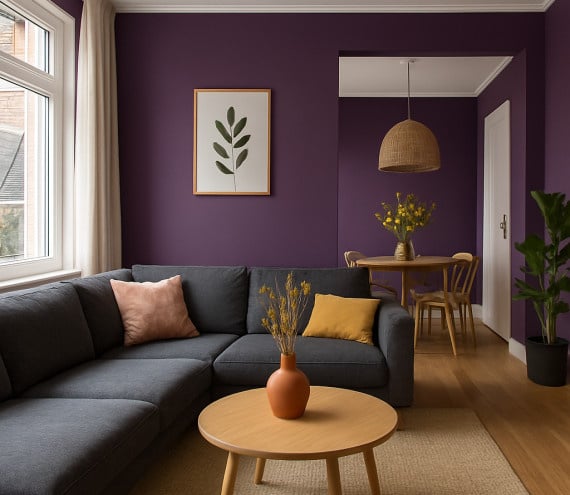 RAL 4005 interieur