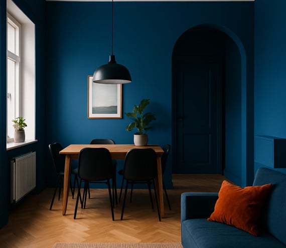 RAL 5019 interieur