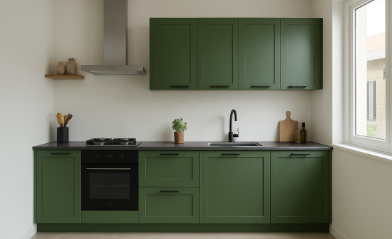 RAL 6025 keuken