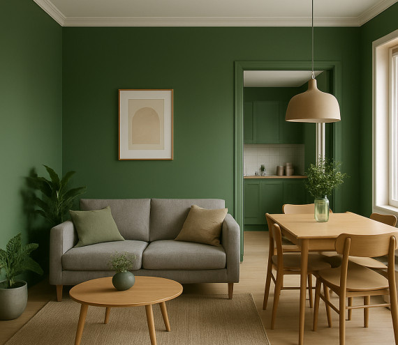 RAL 6025 interieur