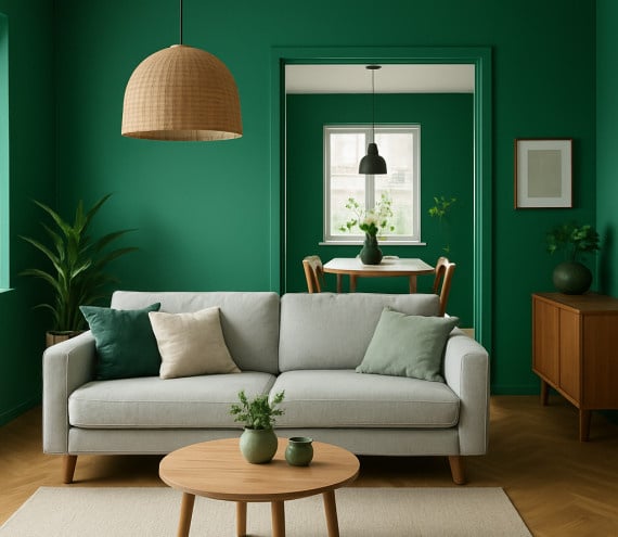 RAL 6024 interieur