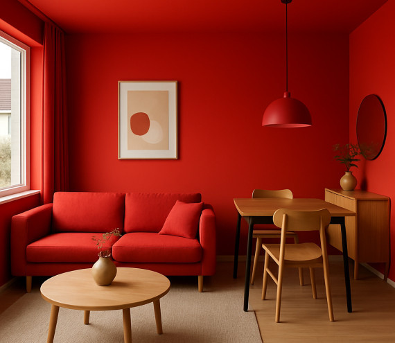 RAL 3028 interieur