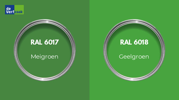 RAL 6017 vs RAL 6018