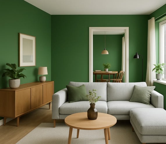 RAL 6017 interieur