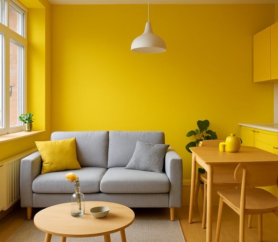 RAL 1026 interieur